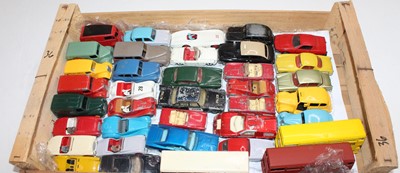 Lot 1732 - 38 various play worn and repainted Dinky Toy...