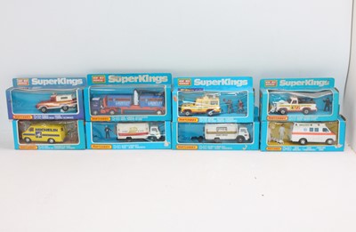 Lot 1660 - 8 various boxed Matchbox King Size diecasts,...