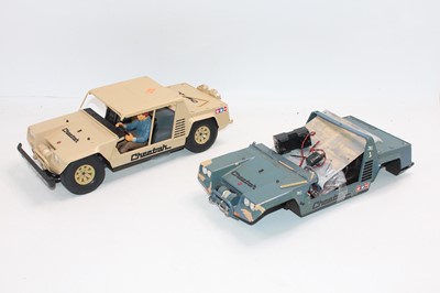 Lot 1451 - Two part made Tamiya Cheetah 1/12 scale...