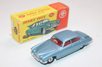 Lot 1745 - Dinky Toys No.142 Jaguar Mk10, comprising...