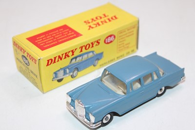 Lot 1746 - Dinky Toys, 186 Mercedes Benz 220 SE in RAF...
