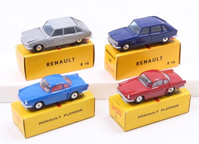 Lot 1854 - Metosul of Portugal group of 4 Renault models...
