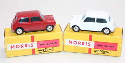 Lot 1855 - Metosul of Portugal pair of Morris Mini Cooper...