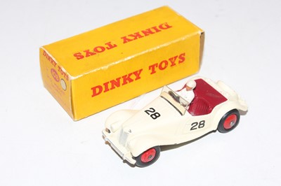 Lot 1755 - Dinky Toys, No.108 MG Midget Sports Car, light...