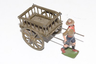 Lot 1572 - Britains Boy Scout Range, Pre War Scout Figure...