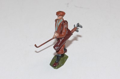 Lot 1574 - Britains Golfer, post war version, Golfer in...