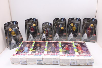 Lot 851 - One box containing a quantity of boxed figures...