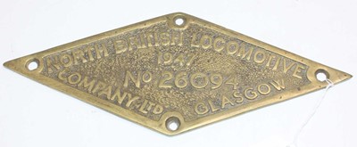 Lot 31 - North British Locomotive Company, Glasgow...