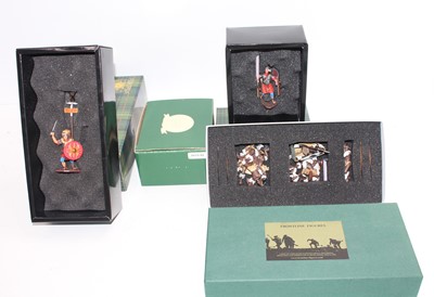 Lot 1580 - King and Country boxed figure group of 3 to...