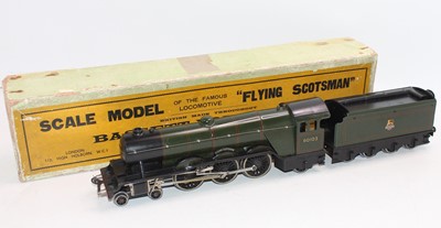 Lot 255 - Basset-Lowke 4-6-2 Flying Scotsman loco &...