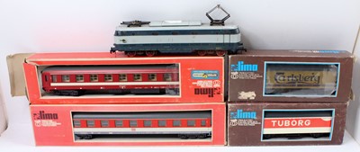 Lot 233 - Five Lima Continental items: FS Bo-Bo electric...
