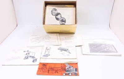 Lot 102 - A large quantity of Meccano instruction...