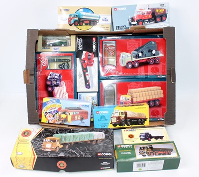 Lot 1241 - 13 various boxed Corgi Classics, and Heavy...