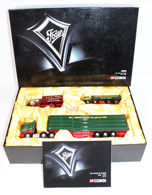 Lot 1267 - Corgi Toys No.CC99185, 150 Years of Foden Box...