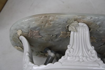 Lot 4 - A Lladro porcelain figure group of a couple...