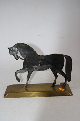 Lot 41 - An early 20th century bronze doorstop in the...