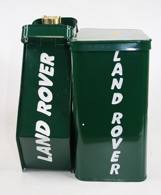 Lot 51 - A reproduction Land Rover advertising petrol...