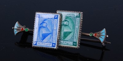 Lot 323 - An early 20th century French Egyptian Revival...