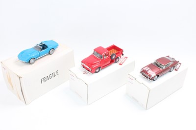 Lot 955 - 3 boxed Franklin Mint and Danbury Mint 1/24th...
