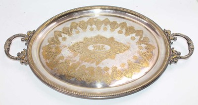 Lot 54 - Great Western Railway GWR Ornate Twin Handled...
