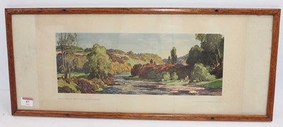Lot 57 - Original Framed and glazed carriage print...