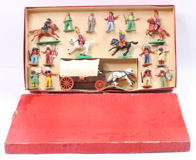 Lot 1351 - Timpo Toys of England, No.271 Cowboys and...