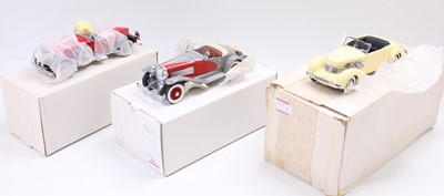 Lot 959 - 3 boxed Franklin Mint and Danbury Mint 1/24th...