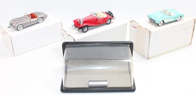 Lot 960 - 3 boxed Franklin Mint and Danbury Mint 1/24th...