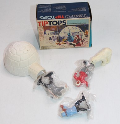Lot 1353 - Timpo Tip Tops No.44049 Eskimo Igloo with 3...