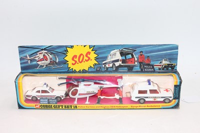 Lot 1920 - Corgi Toys Gift Set GS18 "SOS" containing Ford...