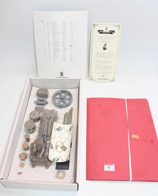 Lot 62 - Stuart Turner S50 Un-made casting set, Part...