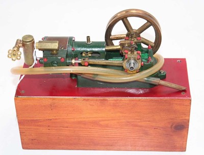 Lot 63 - A Stuart Turner No.10H horizontal mill engine,...