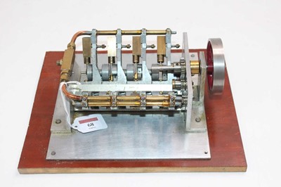 Lot 68 - A very well made model of a V8 Stationary...