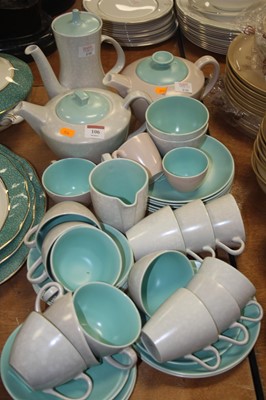 Lot 106 - A 1970s Poole pottery two-tone coffee and tea...