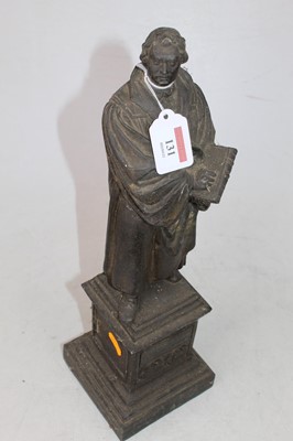 Lot 131 - An early 20th century spelter figure of the...