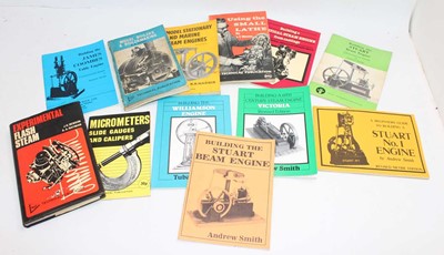 Lot 73 - Box containing a collection of miniature steam...