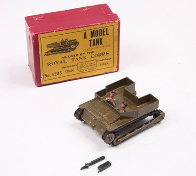 Lot 1594 - Britains No. 1203 - Carden Lloyd Tank...