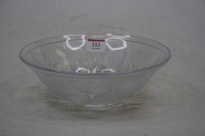 Lot 212 - An Art Deco Jobling opalescent glass bowl,...
