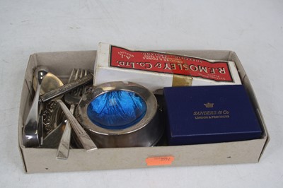Lot 257 - An Edwardian silver coaster having raised...