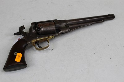 Lot 288 - A Remington New Model Army revolver, 1858?...