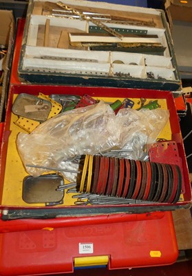Lot 1506 - A large collection of mixed period Meccano, to...