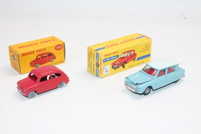 Lot 1785 - Dinky Toys boxed pair to include, French Dinky...