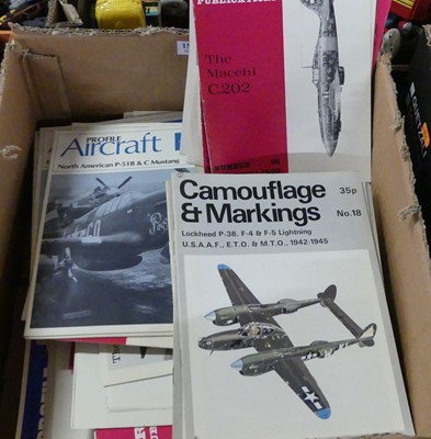 Lot 1567 - A collection of military related publications...
