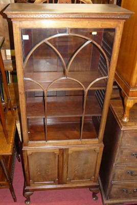 Lot 1362 - An early 20th century mahogany single door...