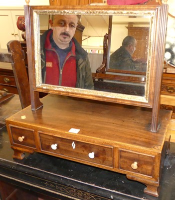 Lot 1368 - A 19th century mahogany and inlaid swing...