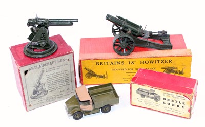 Lot 1603 - Britains group of 3 boxed models to include No....