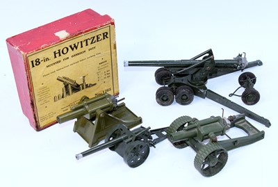 Lot 1604 - Britains group of 4 military weaponry to...