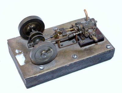 Lot 84 - A scratch-built single stationary horizontal...