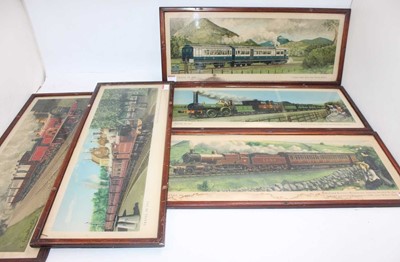 Lot 92 - A set of 5 Hamilton Ellis BR travel series...
