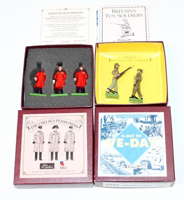 Lot 1612 - Britains modern issue pair of boxed sets to...